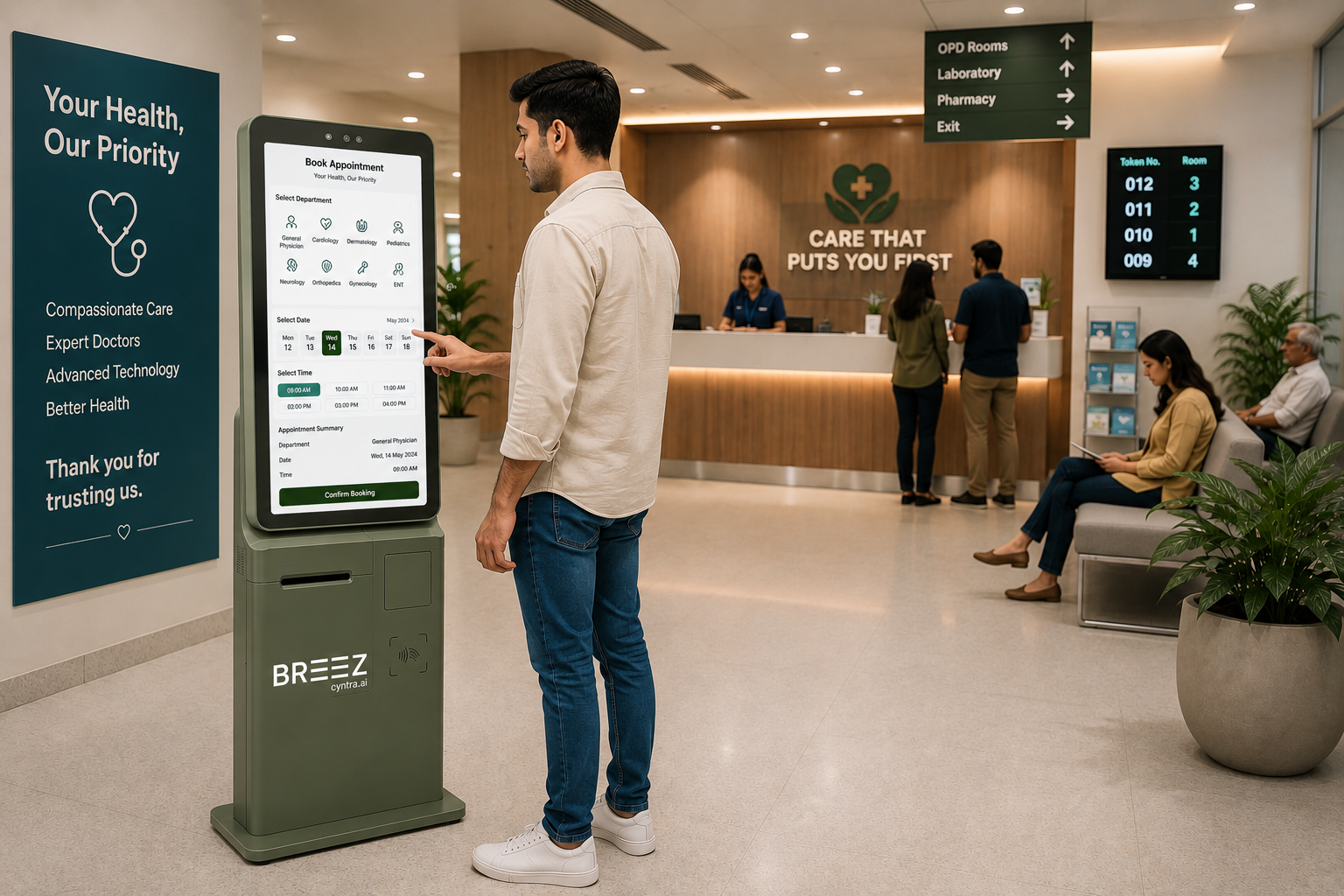 Healthcare AI Kiosk