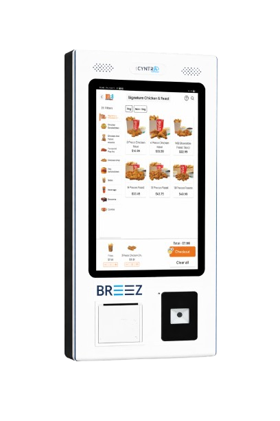 Breez Wall Mount kiosk